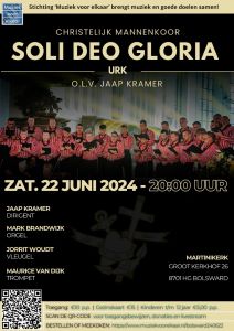 Martinikerk te Bolsward met Soli Deo Gloria in concert