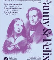 Evangelische Broedergemeente te Zeist concert Fanny en Felix music by Mendelssohn