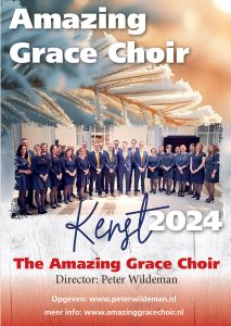 Het Amazing Grace Choir start kerstproject 2024