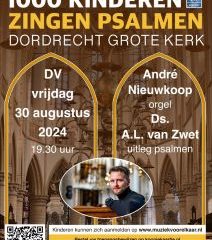 1000 Kinderen zingen psalmen met Andre Nieuwkoop