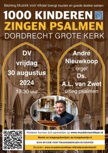 1000 Kinderen zingen psalmen met Andre Nieuwkoop