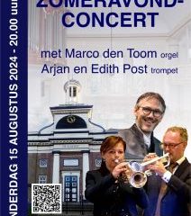 De Karmel te Woudsend zomerconcert met Arjan en Edith Post