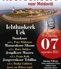 Ichthuskerk te Urk koorconcert voor Moldavie