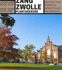 4e Zwolse mannenzangavond in de Plantagekerk najaarseditie