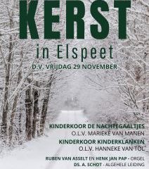 Kerst in Elspeet koor en samenzangavond in de Hersteld Hervormde kerk