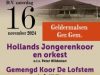 Bethelkerk te Geldermalsen koorzangavond voor de zending