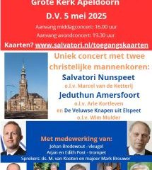 Middag bevrijdingsconcert in de Loolaankerk te Apeldoorn 2