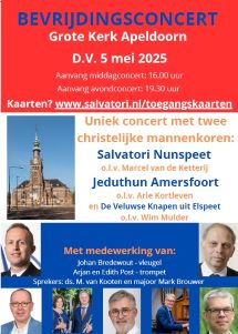 Middag bevrijdingsconcert in de Loolaankerk te Apeldoorn 2