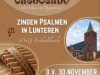 Psalmen zingen in Lunteren in de HHG Bethelkerk