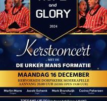 Hope of Glory kerstconcert in de Hervormde Dorpskerk van Moerkapelle