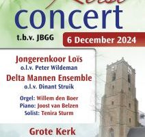 Kerstconcert te Middelharnis ten bate van de JBGG