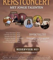 Jonge talenten kerstconcert 2024 in Kloetinge