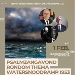 Psalmzangavond met thema watersnoodramp 1953