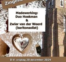 Samen zingend naar kerst in Meliskerke