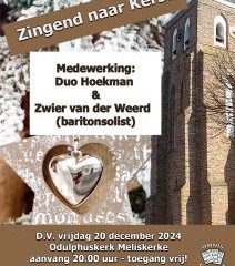 Samen zingend naar kerst in Meliskerke