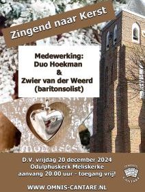 Samen zingend naar kerst in Meliskerke