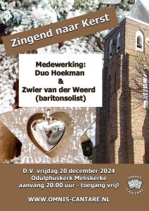 Samen zingend naar kerst in Meliskerke