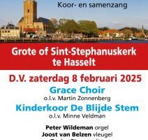 Concert met kinderkoor De Blijde Stem voor Israel in Hasselt