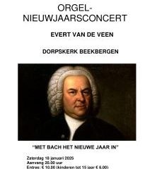 Dorpskerk te Beekbergen nieuwjaarsconcert met Evert van de Veen