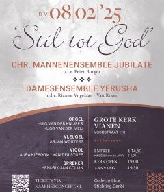 Stil tot God concert voor Stichting Denbi in de Grote kerk te Vianen